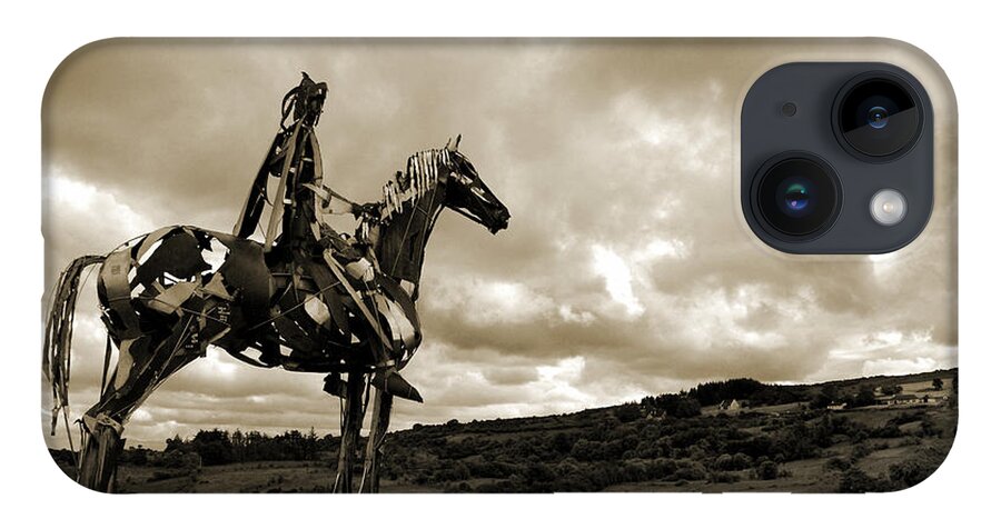 Gaelic Chieftain iPhone 14 Case featuring the photograph Gaelic Chieftain. by Terence Davis