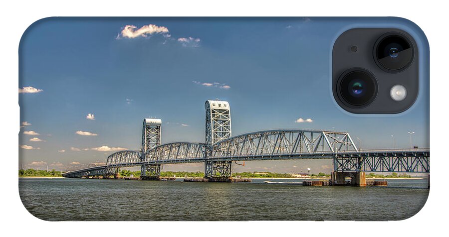 Bridge iPhone 14 Case featuring the photograph Gil Hodges Memorial Bridge by Cathy Kovarik