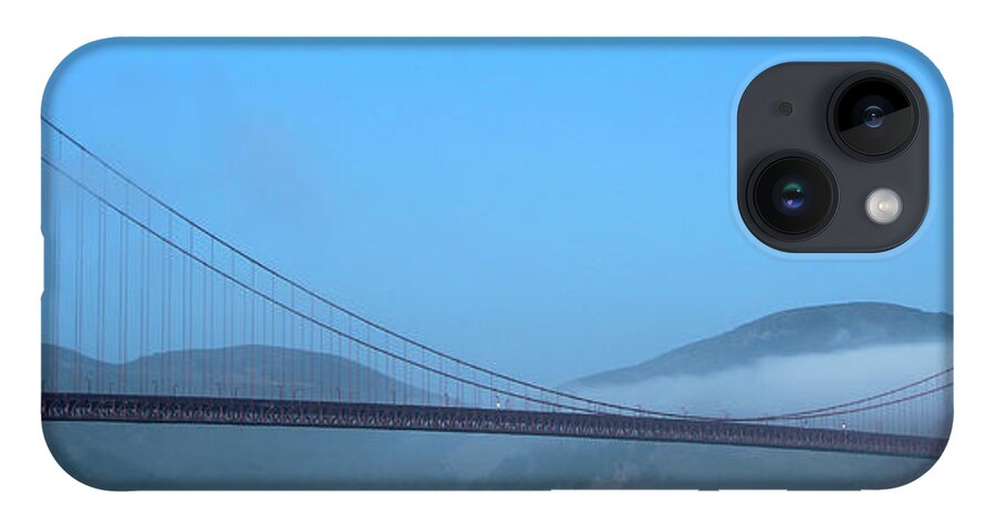 San Fransisco iPhone 14 Case featuring the photograph Golden Gate Bridge Panorama by Wilko van de Kamp Fine Photo Art