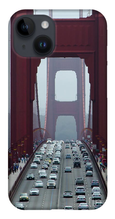 San Francisco iPhone 14 Case featuring the photograph Golden Gate Bridge, San Francisco by Andy Myatt