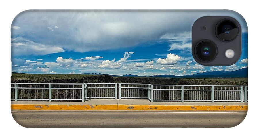 Bridge iPhone 14 Case featuring the photograph Gorge Bridge North View by Britt Runyon