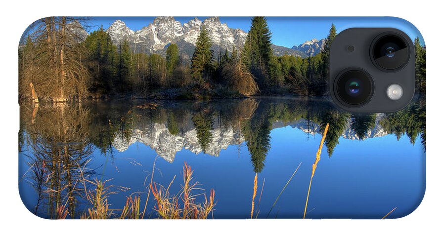 No People iPhone 14 Case featuring the photograph Grand Teton National Park by Brett Pelletier