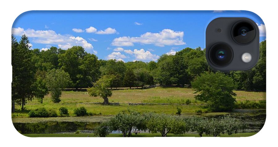 Farm iPhone Case featuring the photograph Green Pastures by Tammie Miller