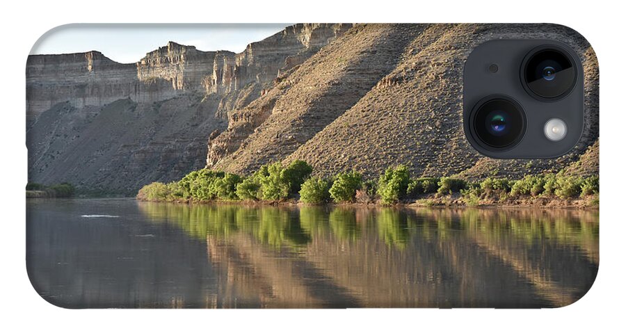 River iPhone 14 Case featuring the photograph Green River Meander by Ben Foster