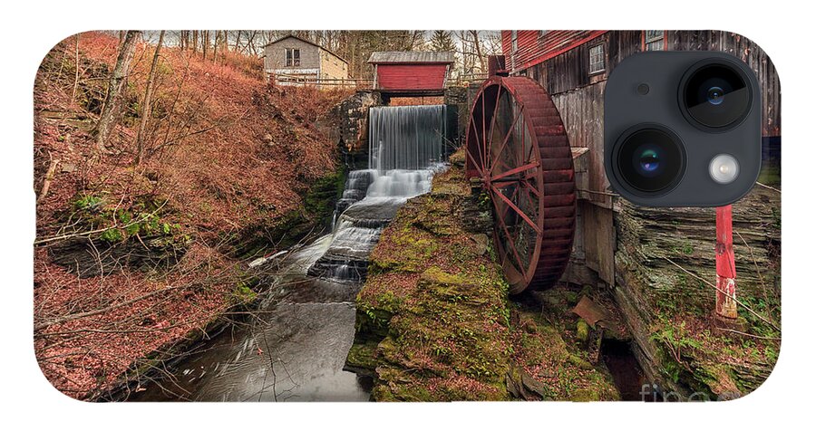 Waterwheels iPhone 14 Case featuring the photograph Grist Mill by Rod Best