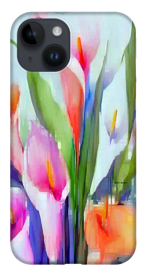 Art iPhone Case featuring the digital art Happy to See You by Rafael Salazar