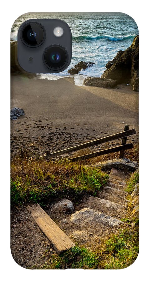 Point Lobos iPhone 14 Case featuring the photograph Hidden Beach by Derek Dean
