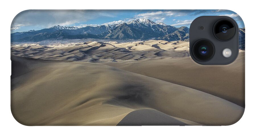 High Dune iPhone Case featuring the photograph High Dune - Great Sand Dunes National Park by Aaron Spong