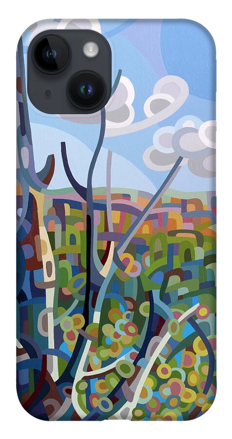 Fine Art iPhone 14 Case featuring the painting Hockley Valley by Mandy Budan