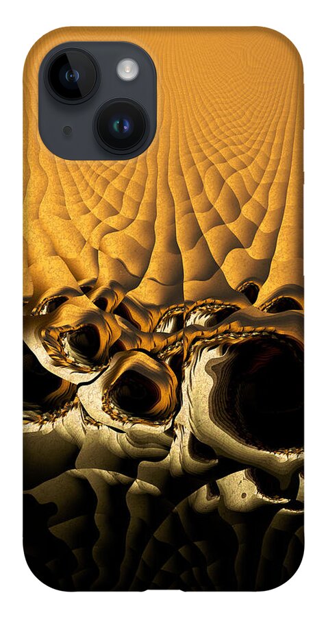 Vic Eberly iPhone Case featuring the digital art Holes in My Logic by Vic Eberly