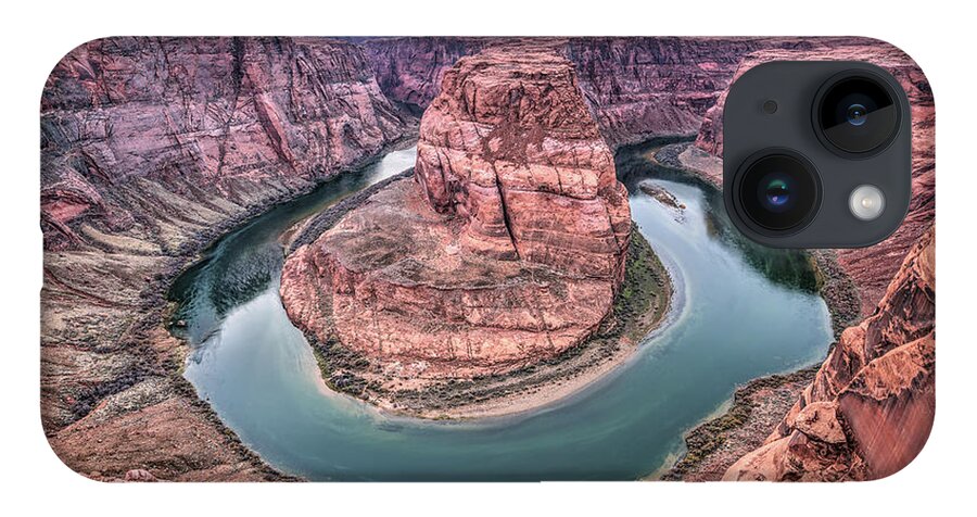 Horseshoe Bend iPhone 14 Case featuring the photograph Horseshoe Bend Arizona by Todd Aaron