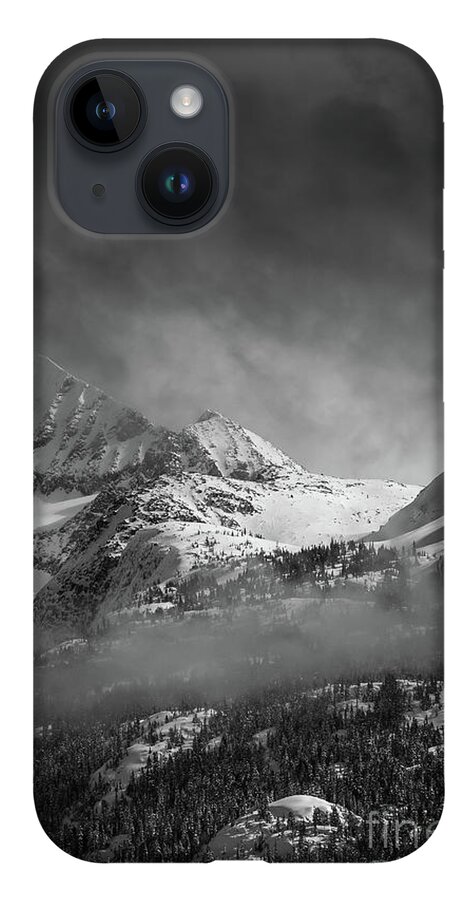 Mountains iPhone 14 Case featuring the photograph In the Middle by David Hillier