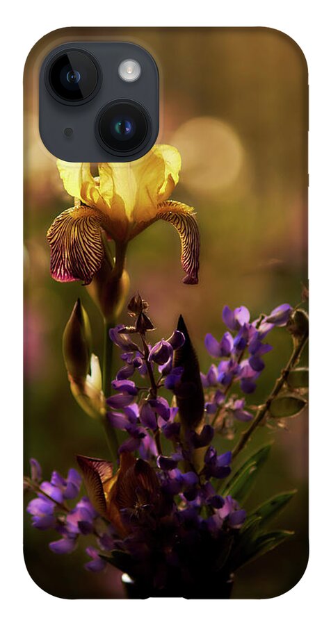 Iris iPhone 14 Case featuring the photograph Iris 6 by Loni Collins