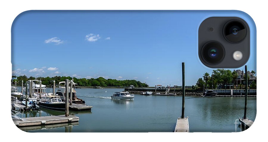 Isle Of Palms iPhone 14 Case featuring the photograph Isle of Palms Marina by Dale Powell