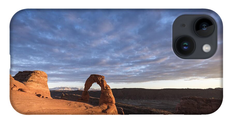 Arches iPhone 14 Case featuring the photograph Isolated Arch by Jon Glaser