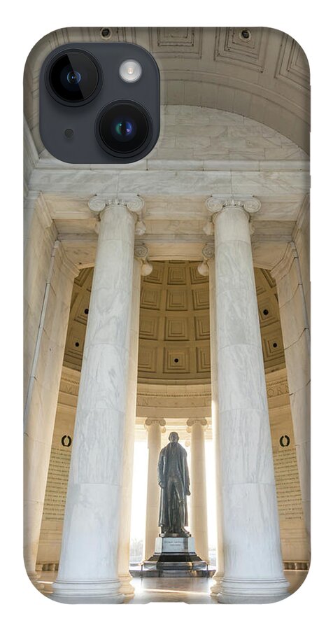 Usa iPhone 14 Case featuring the photograph Jefferson by Framing Places