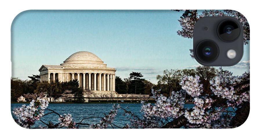 Memorial iPhone Case featuring the photograph Jefferson Memorial In Spring by Christopher Holmes
