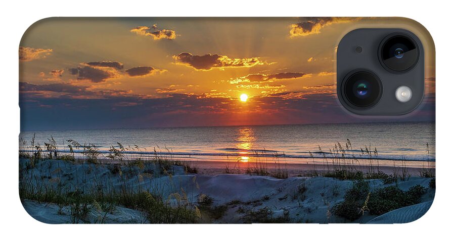Georgia iPhone Case featuring the photograph Jekyll Island Sunrise by Louis Dallara