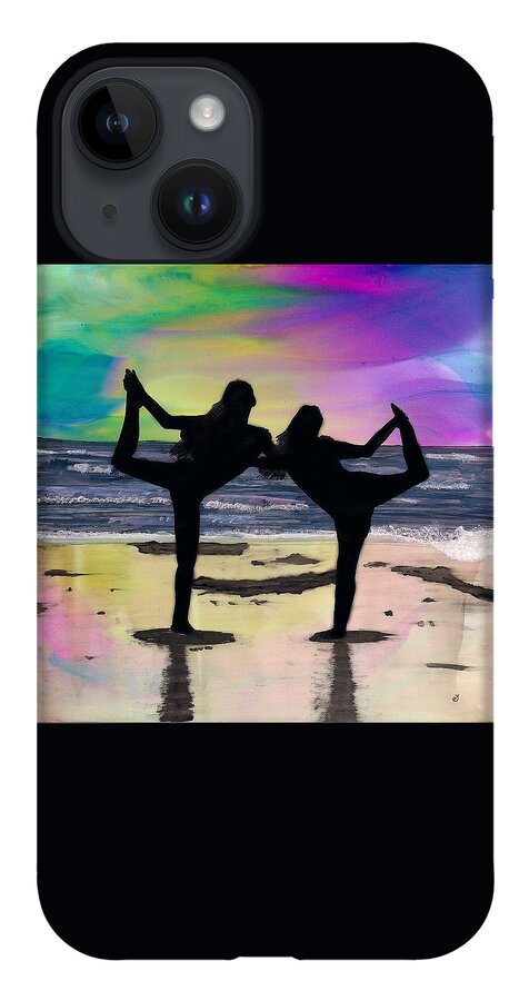 Dancers iPhone 14 Case featuring the painting Just Another Day by Eli Tynan