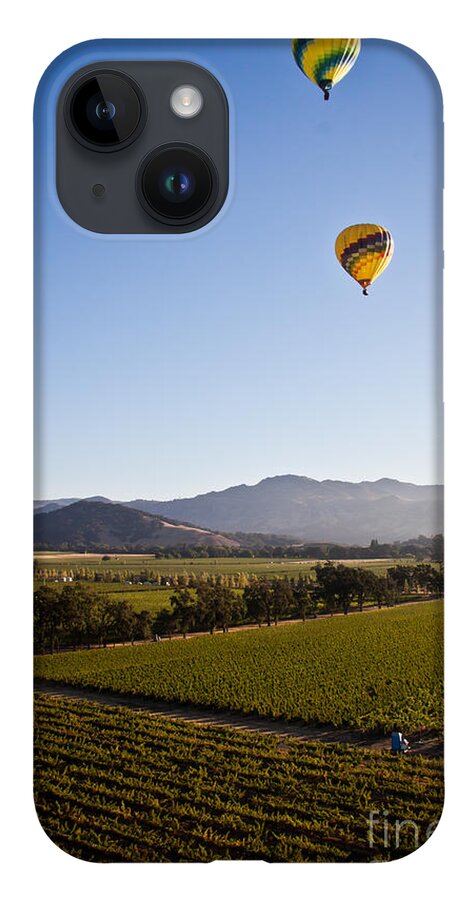 Balloons iPhone Case featuring the photograph Just the Two of Us by Ana V Ramirez