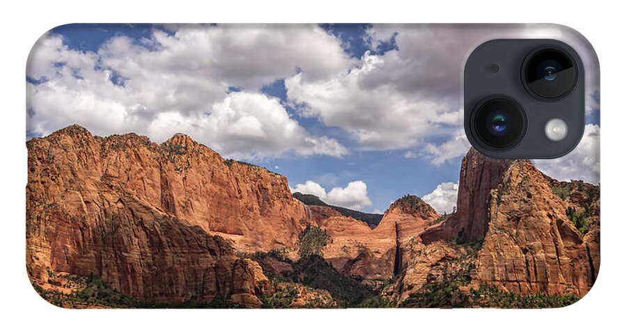 Kolob Canyon iPhone Case featuring the photograph Kolob Canyon Zion National Park by Steve L'Italien