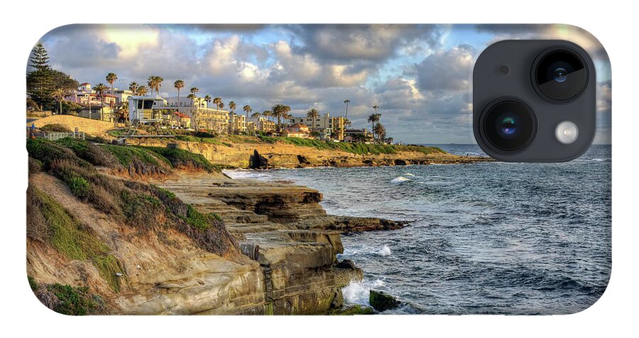 La Jolla iPhone Case featuring the photograph La Jolla Coastline by Eddie Yerkish