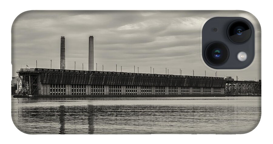  iPhone 14 Case featuring the photograph Lake Superior Oar Dock by Dan Hefle