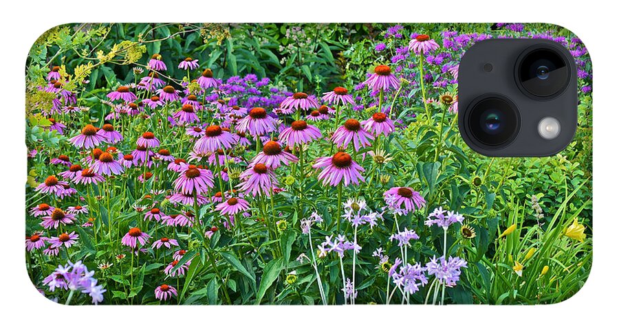 Gardens iPhone 14 Case featuring the photograph Late July Garden 2 by Janis Senungetuk