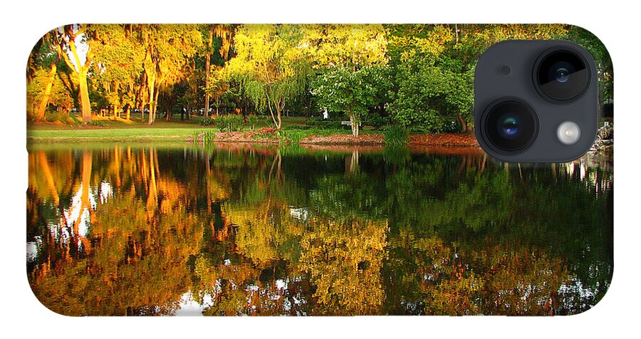 Color iPhone 14 Case featuring the photograph Late Summer Day by Farol Tomson