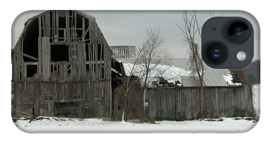 Barn iPhone 14 Case featuring the photograph Letchworth Barn 0077b by Guy Whiteley