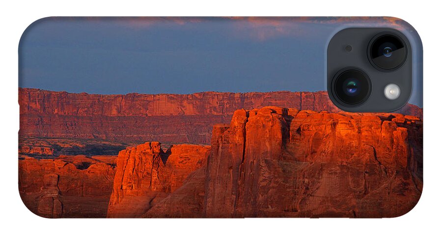 Utah iPhone 14 Case featuring the photograph Light Spill by Jim Garrison