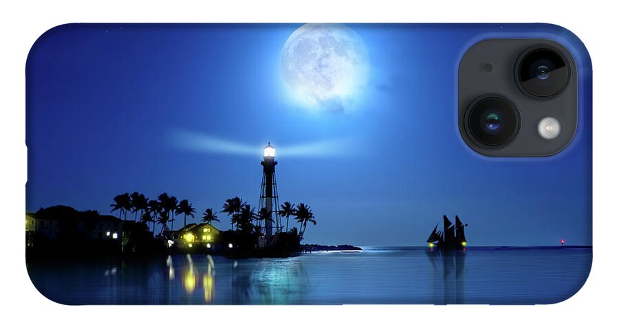 Lighthouse iPhone 14 Case featuring the photograph Lighting the Lighthouse by Mark Andrew Thomas