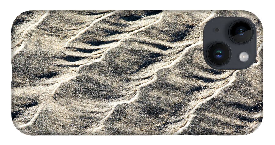 Beach iPhone 14 Case featuring the photograph Lines on the Beach by David Shuler