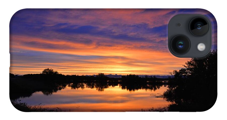 Sunset iPhone Case featuring the photograph Little Fly Creek Sunset 1 by Keith Stokes