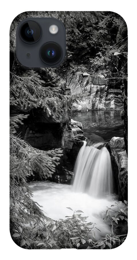 Waterfalls iPhone 14 Case featuring the photograph Little Qualicum Falls 1 by David Hillier