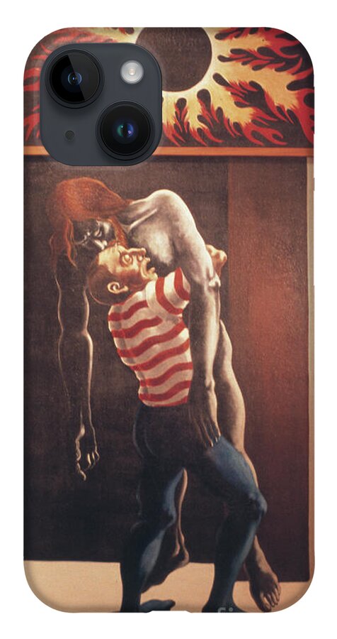 William Mcnichols Art iPhone Case featuring the painting Llego' Con Tres Heridas by William Hart McNichols