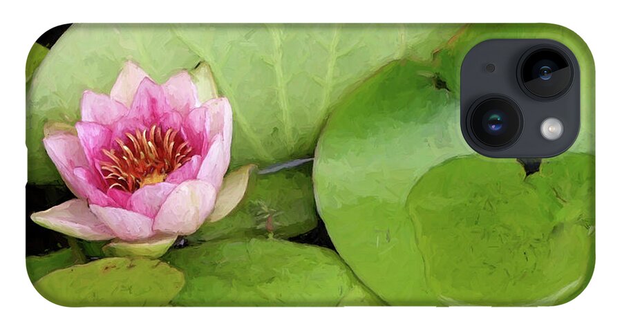 Floral iPhone 14 Case featuring the photograph Lotus Blossom by Karen Lynch