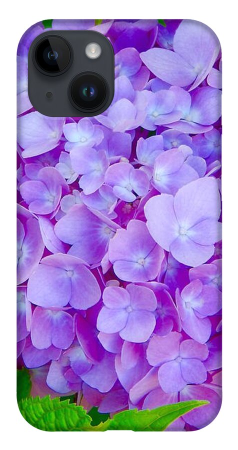 Purple iPhone 14 Case featuring the photograph Love yourself first by Sue Morris
