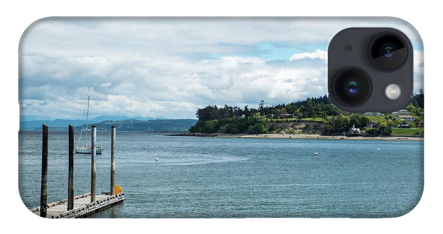 Lovejoy Point And Coupeville Dock iPhone Case featuring the photograph Lovejoy Point and Coupeville Dock by Tom Cochran