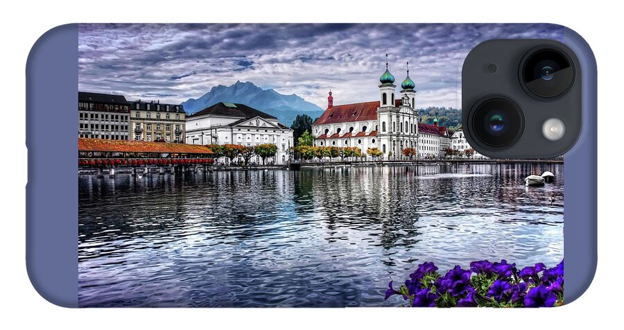 Lucerne iPhone 14 Case featuring the photograph Lucerne in Switzerland by Carol Japp