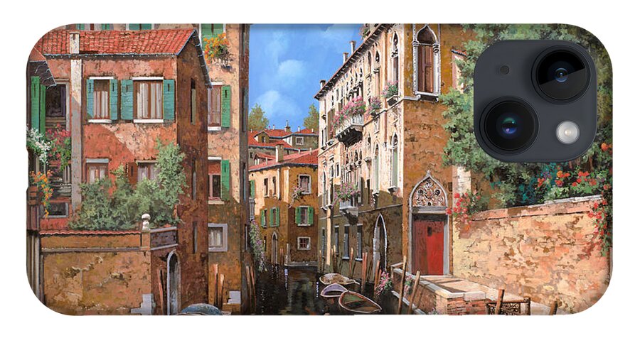 Venice iPhone Case featuring the painting Luci Di Venezia by Guido Borelli
