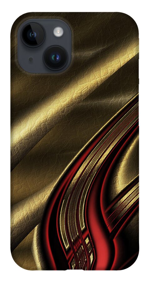 Vic Eberly iPhone Case featuring the digital art Lyre Lyre by Vic Eberly