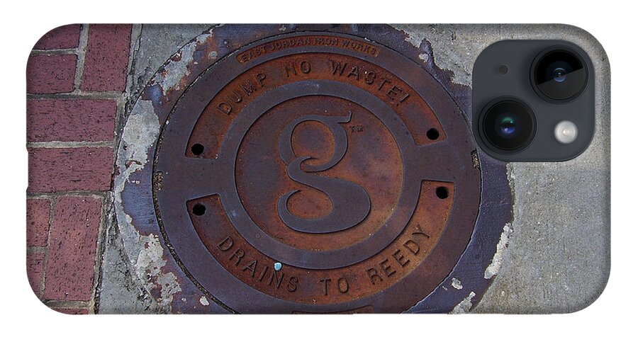 Manhole iPhone 14 Case featuring the photograph Manhole II by Flavia Westerwelle