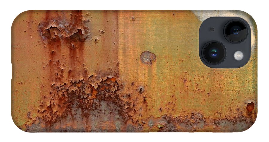 Rust iPhone Case featuring the photograph Meteor by Kreddible Trout