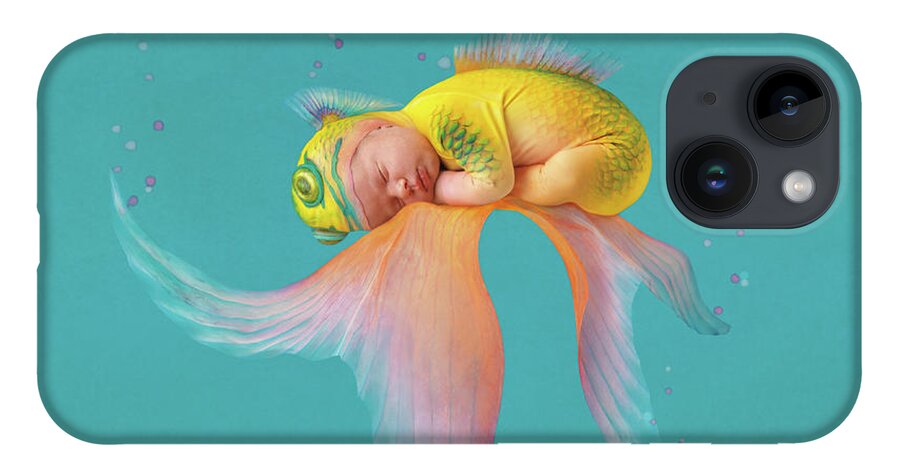 Under The Sea iPhone Case featuring the photograph Mira as a Tropical Fish by Anne Geddes