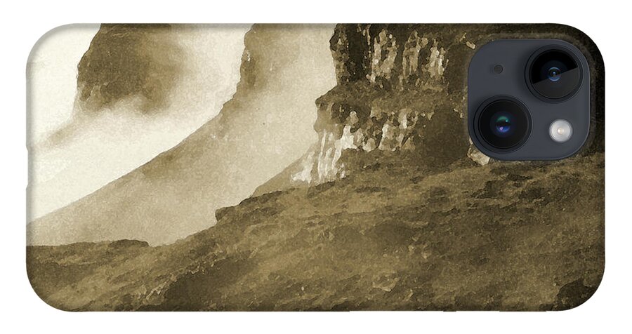 Africa iPhone 14 Case featuring the photograph Mist in Lesotho by Susie Rieple