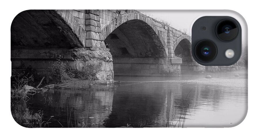 Fenimore iPhone Case featuring the photograph Misty Bridge by Kendall McKernon