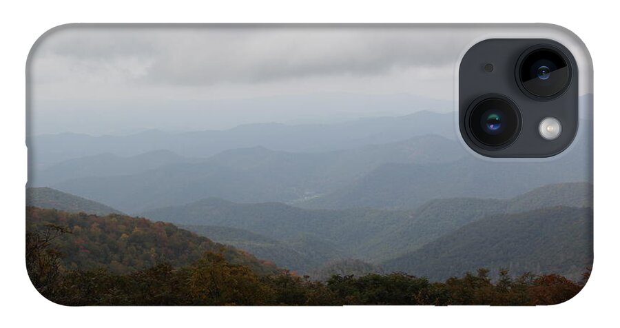 Misty Mountains iPhone 14 Case featuring the photograph Misty Mountains More by Allen Nice-Webb