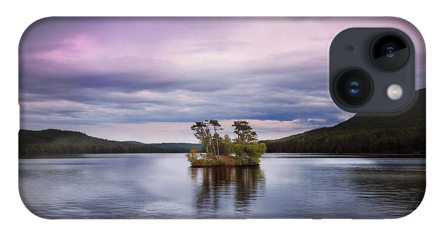Landscape iPhone 14 Case featuring the photograph Moose Pond Maine by Kathryn McBride