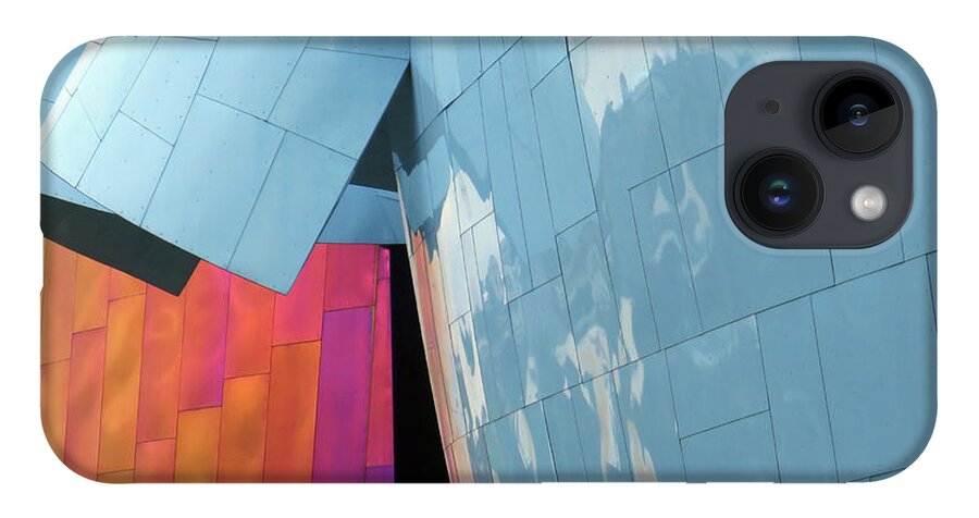 Abstract iPhone 14 Case featuring the photograph Mo-Pop Reflections by Rick Locke - Out of the Corner of My Eye